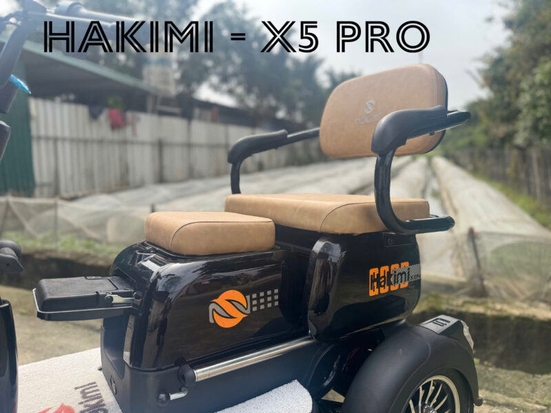 Xe điện 3 bánh Hakimi X5 PRO 2025 Chính hãng nhật