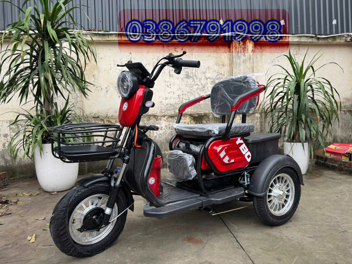 XE ĐIỆN 3 BÁNH YABO V10 NHẬP KHẨU CAO CẤP 2025