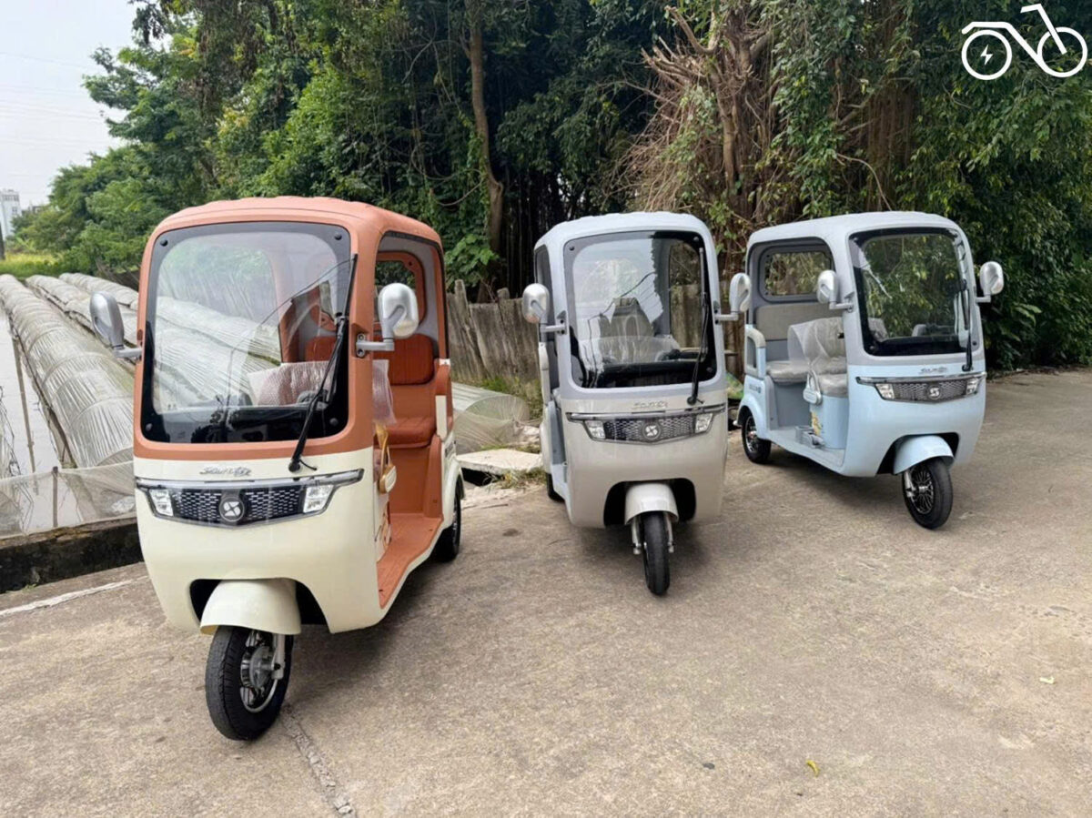 Xe điện ba bánh Santong P80 Xe điện ba bánh Santong P80