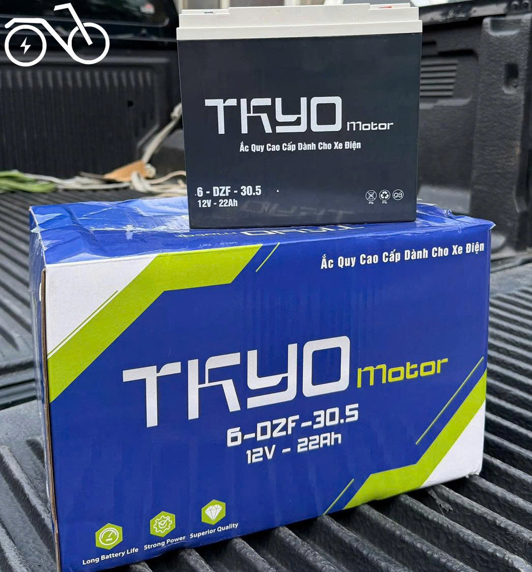 bình ắc quy TKYO Motor 6-DZF-30.5 bình ắc quy TKYO Motor 6-DZF-30.5